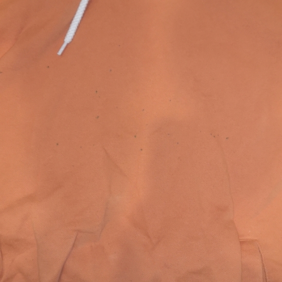 Orange Short Sleeved Hoodie - Picture 2 of 3